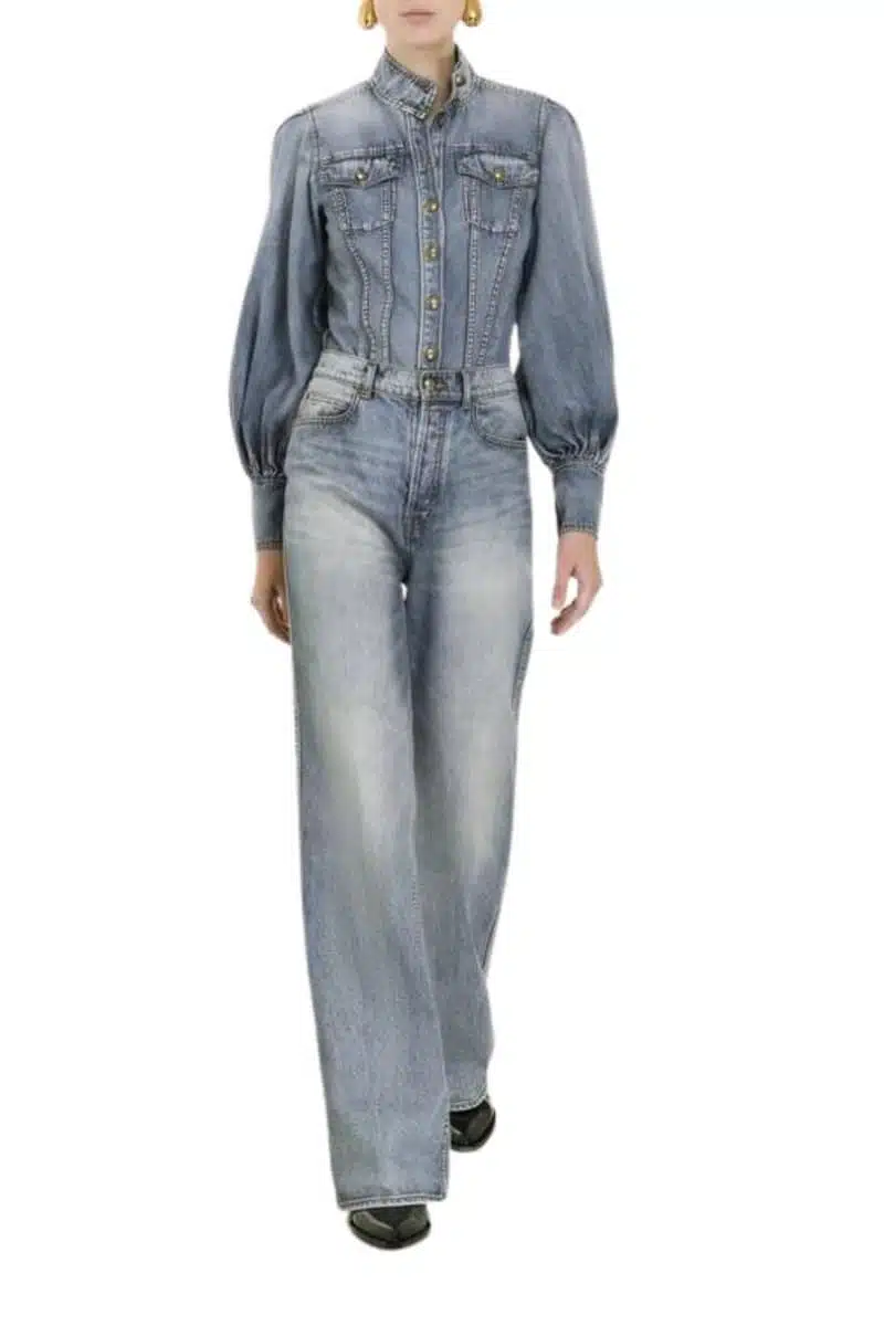 Zimmermann Luminosity Wide Leg Jean Model