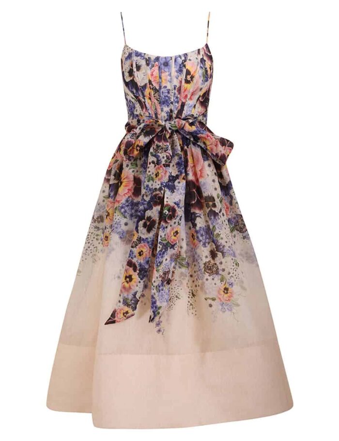 Zimmermann Tama Corset Midi