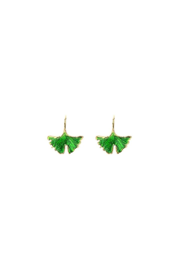 Aurelie Biedermann Tangerine earrings green