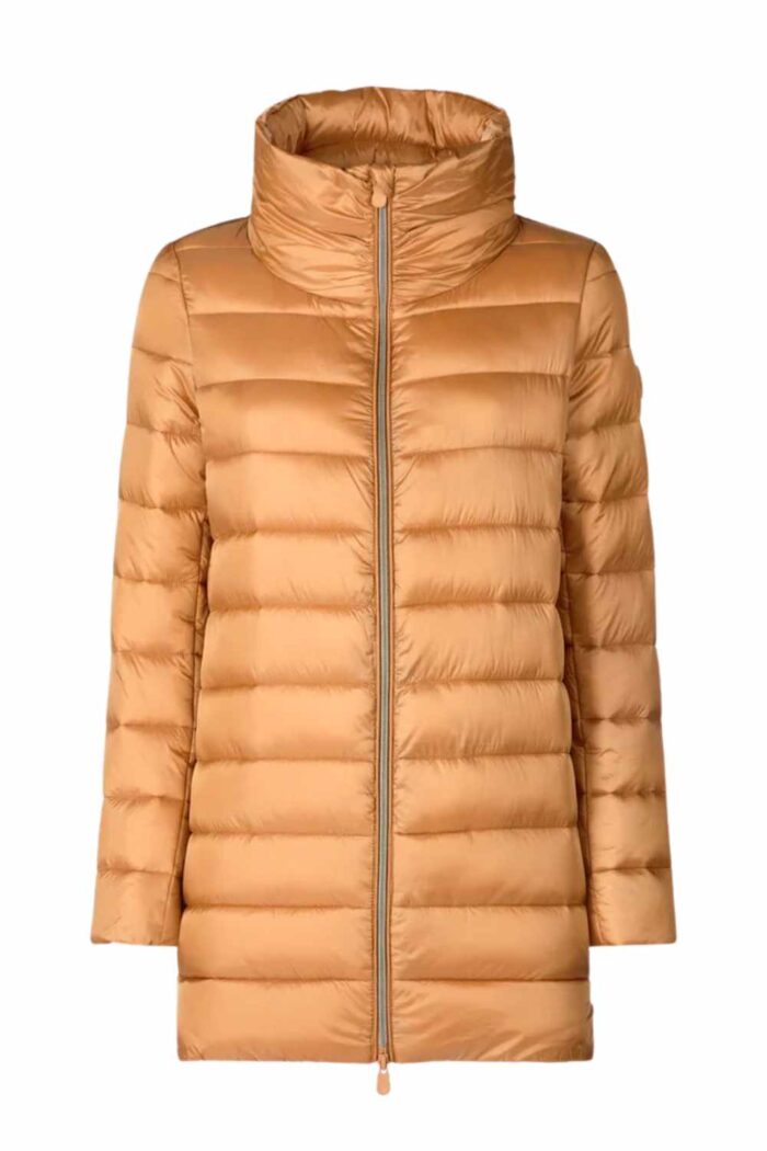 SAVE THE DUCK Lydia puffer jacket Toffee brown