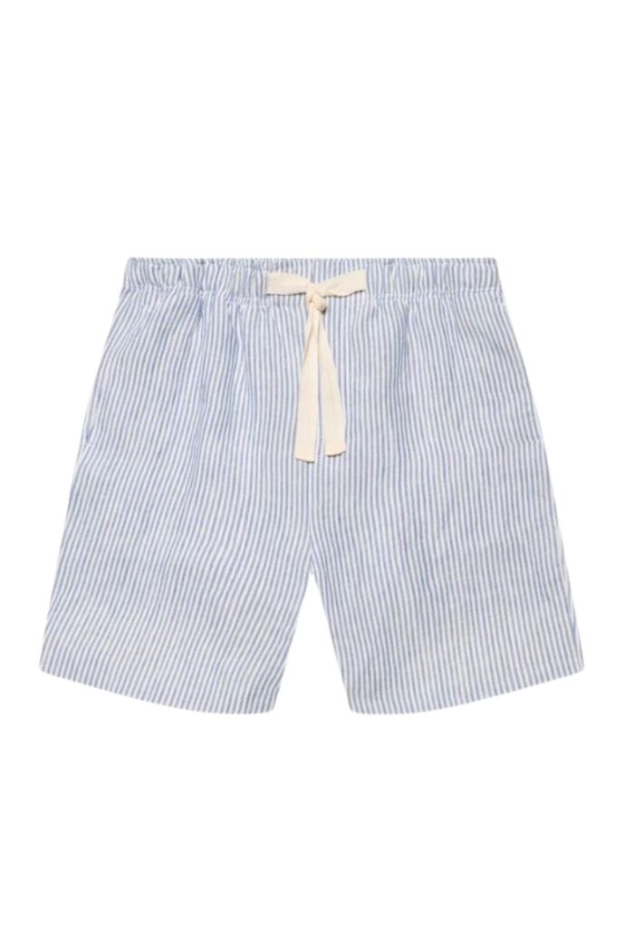 ORLEBAR BROWN Alex Fine Hemp Stripe Short Bergamo Blue