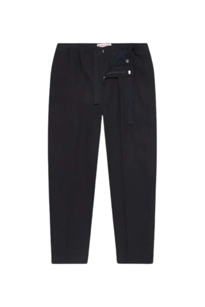 ORLEBAR BROWN Alex linen Trousers Night Iris