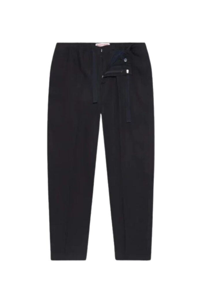 ORLEBAR BROWN Alex linen Trousers Night Iris