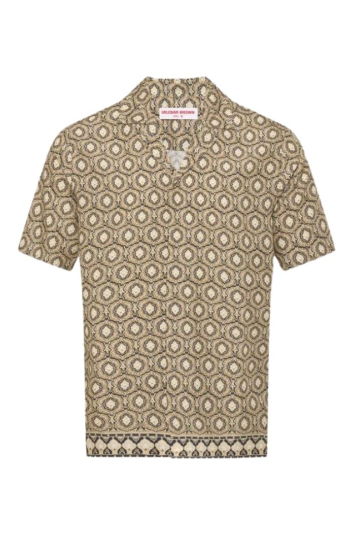 ORLEBAR BROWN Maitan Pasetto Shirt Bayleaf Green
