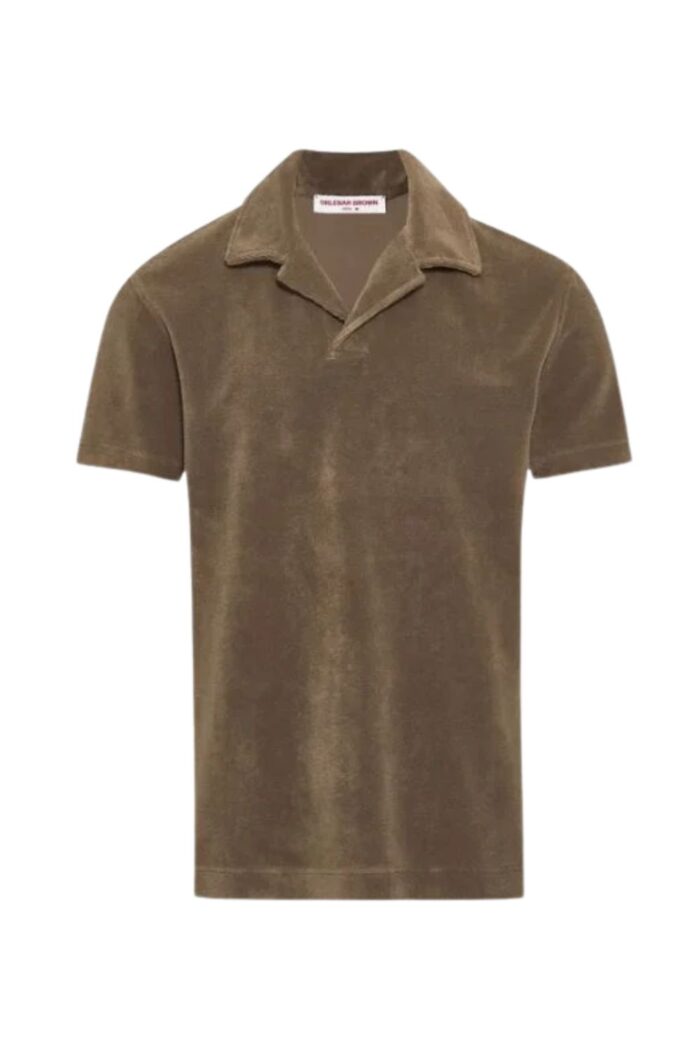 ORLEBAR BROWN Terry Resort towelling Bronze ghost