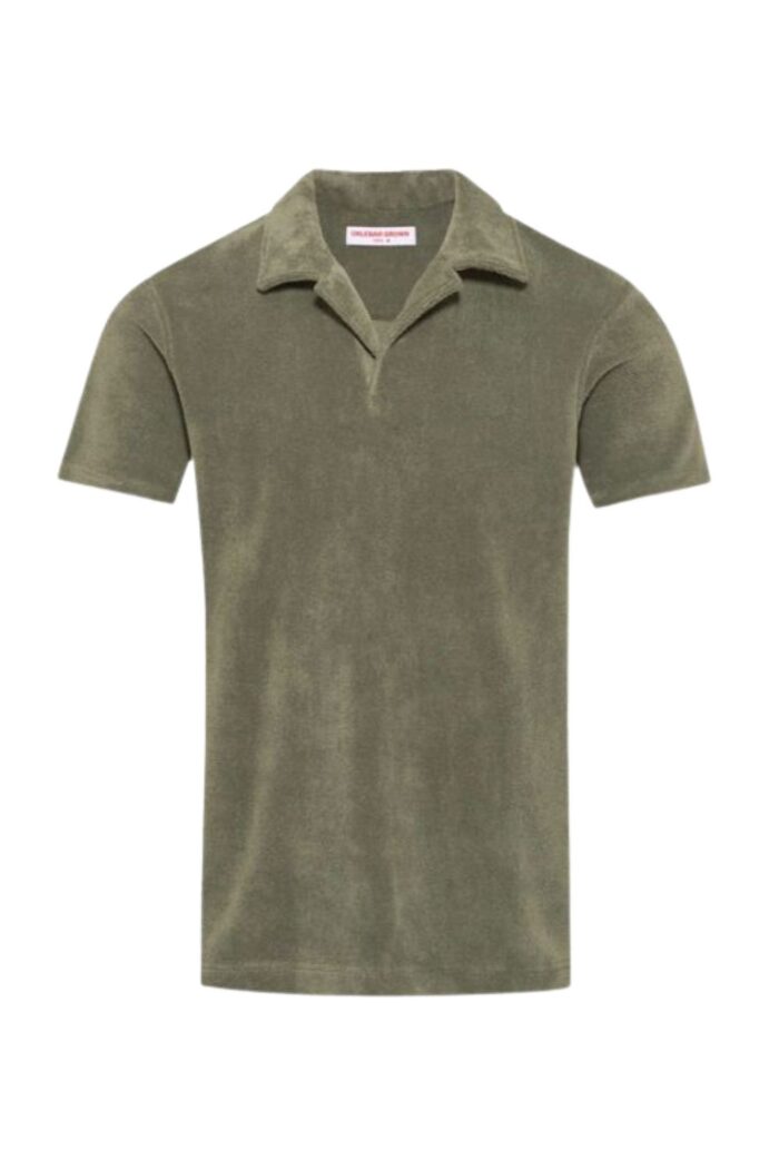 ORLEBAR BROWN Terry Resort towelling Herbal Green
