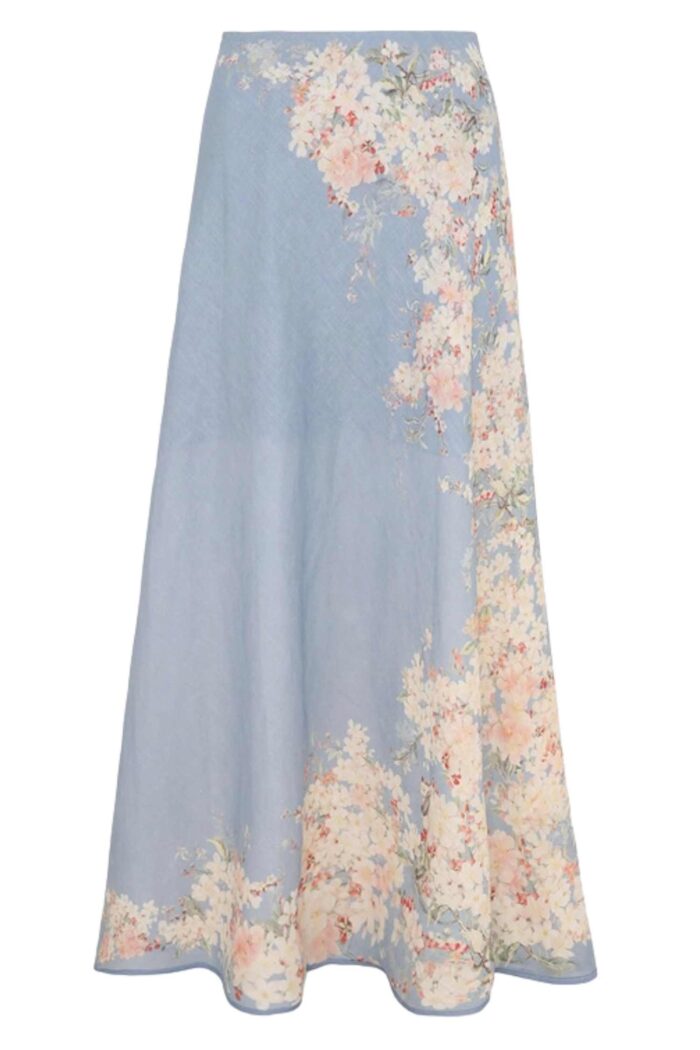 Zimmermann Cascadian Bias Skirt ghost