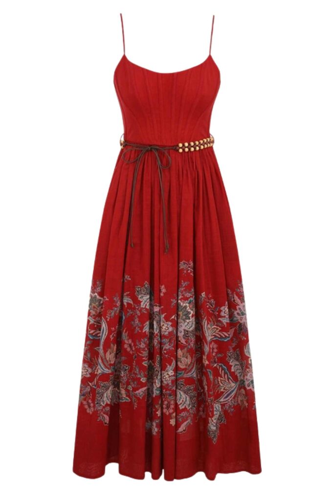 Rhiannon Corset Midi Dress