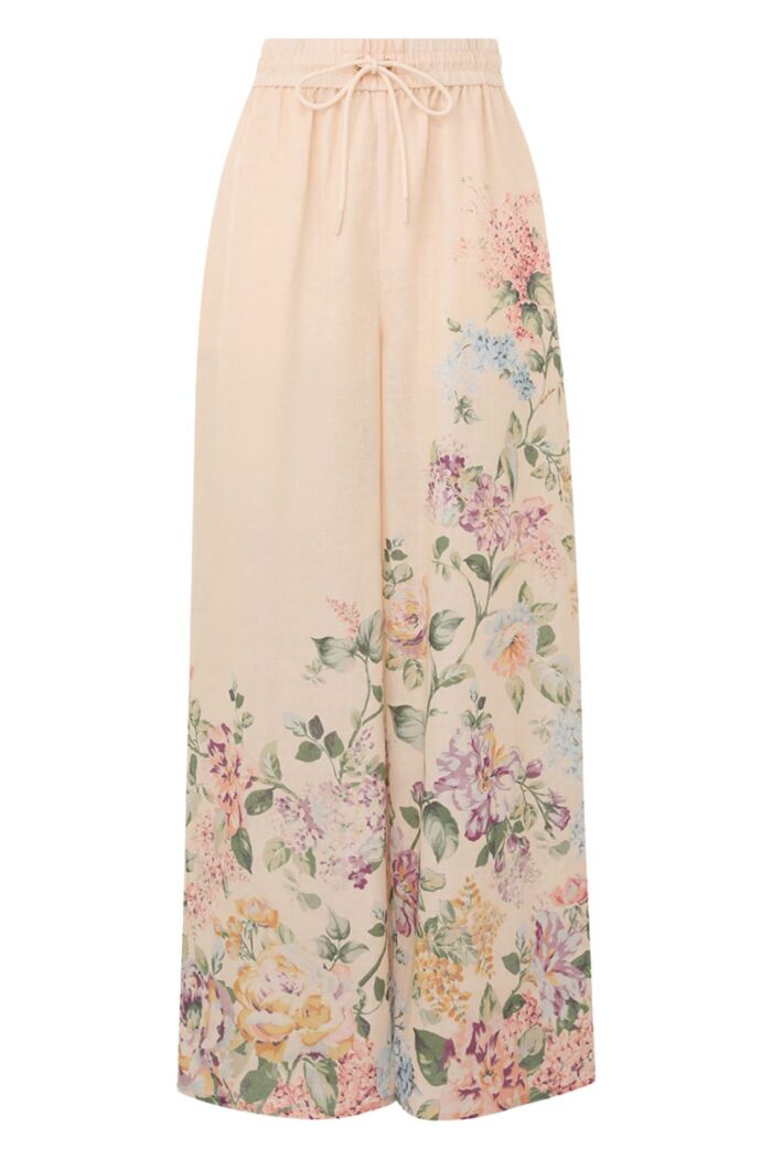 Zimmermann Halliday Relaxed Pants ghost