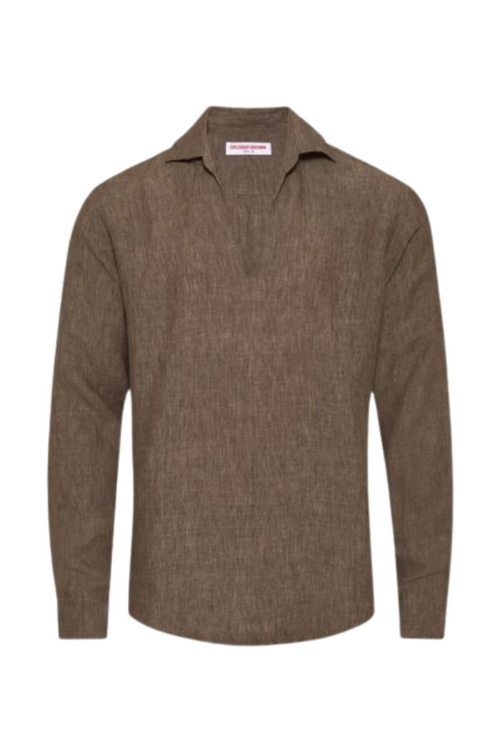 ORLEBAR BROWN Ridley Lino Espresso ghost