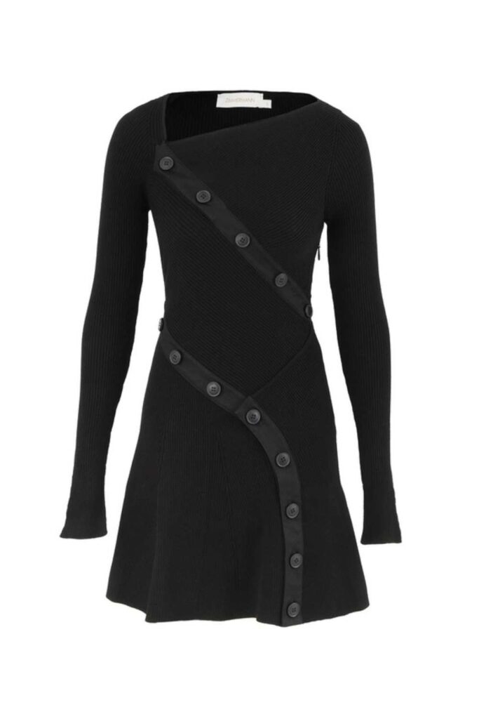 Zimmermann Rebellion Buttoned Mini Dress