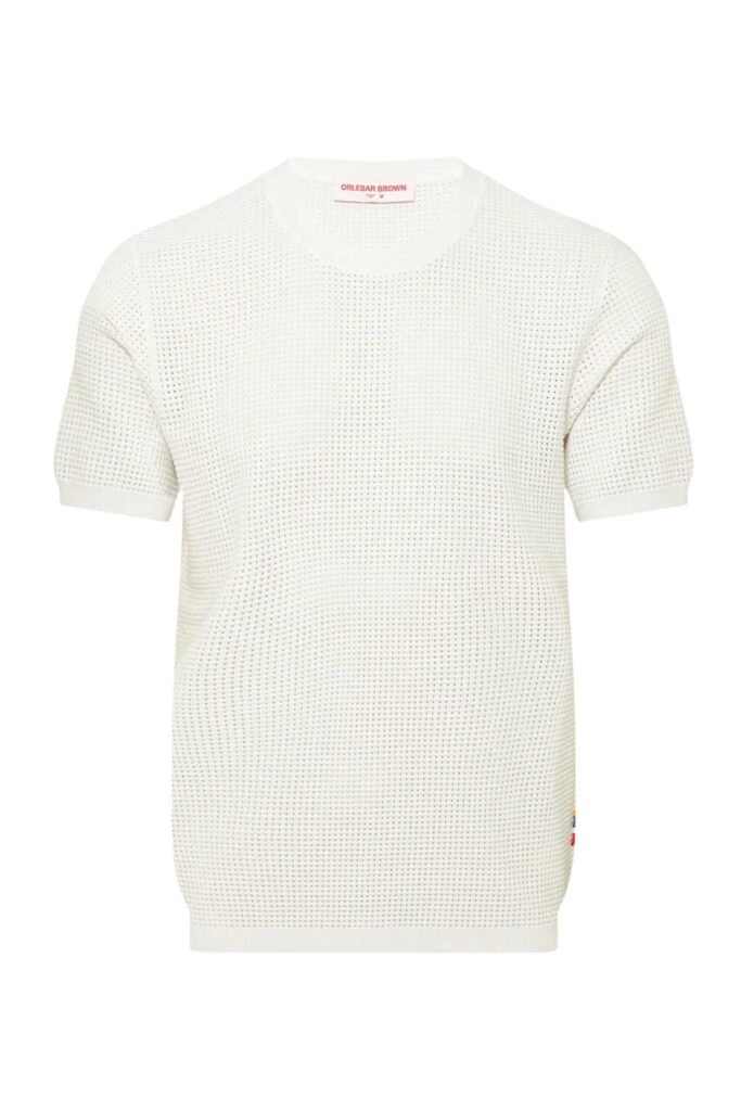 Byrtel Knitted Tee White