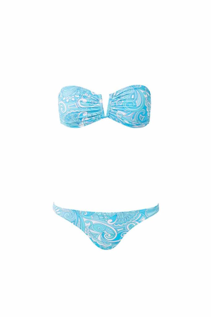 Melissa Odabash Alba Miragle blue bikini set ghost