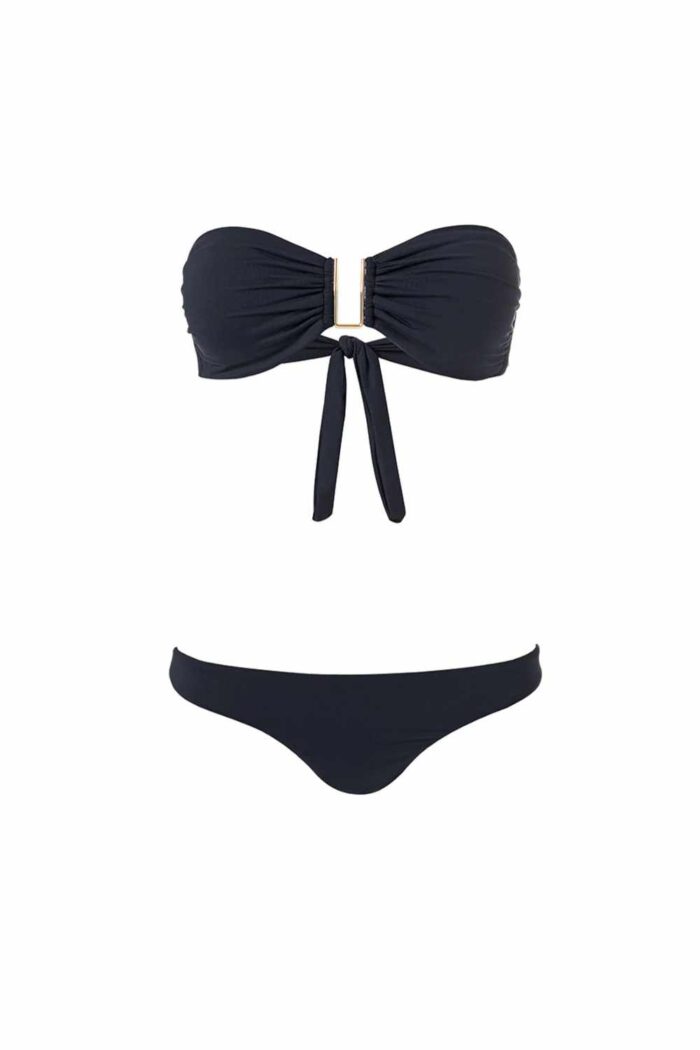 Melissa Odabash Barcelona Black bikini set ghost