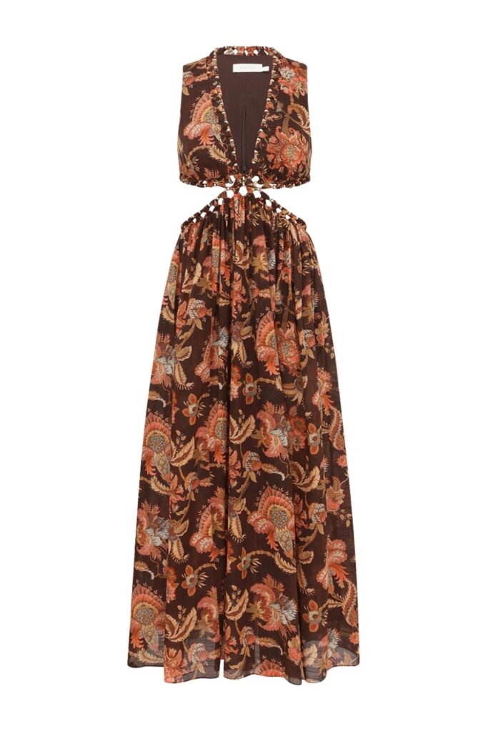Zimmermann Aster Midi Dress
