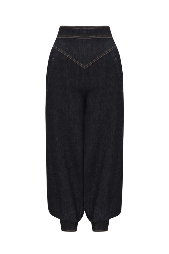 Zimmermann Denim Harem Pant ghost