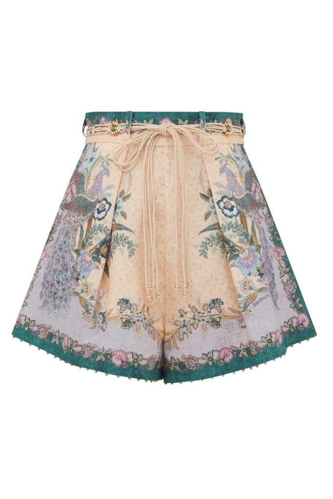 Zimmermann Indra Tuck Short ghost