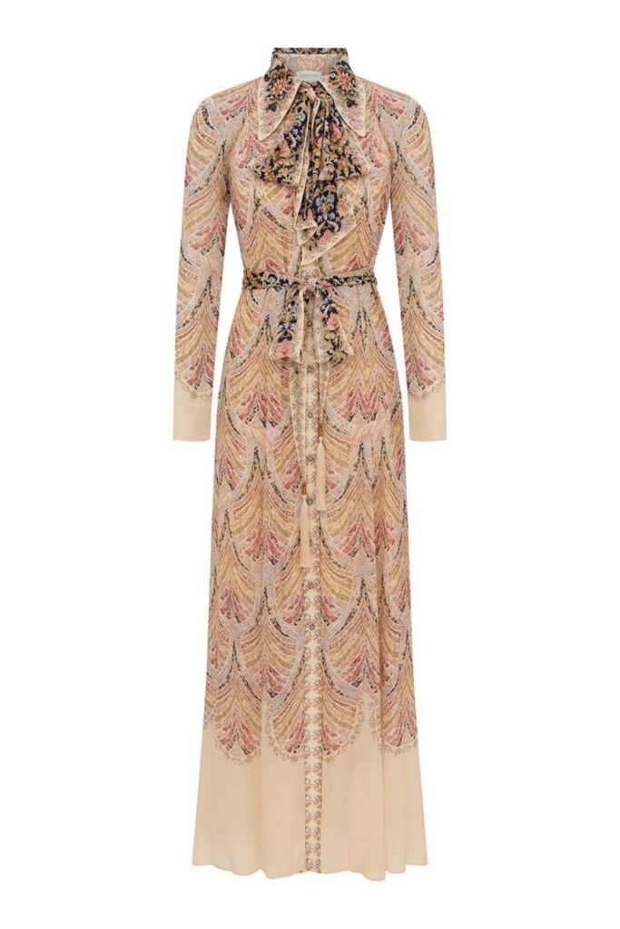 Zimmermann Valliant Shirt Dress ghost