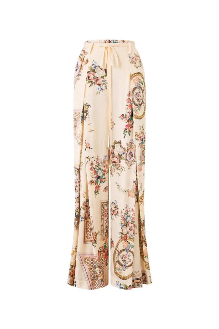 Camilla Soft Wide Leg Pant TWILIGHT IN ISTANBUL ghost