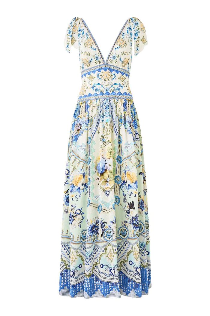 Camilla Tie Shoulder Dress HOMESPUN HEART