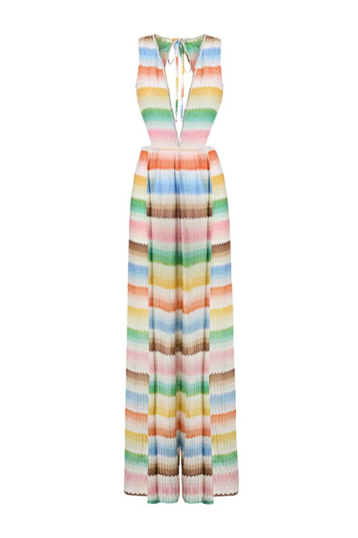 MISSONI Long Jumpsuit Degrade Col. SM9X2 ghost