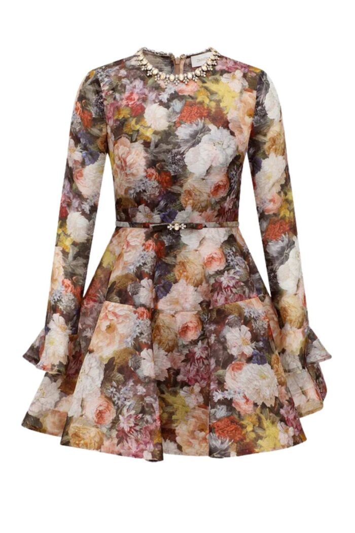 Zimmermann Alchemy Peplum Mini Dress