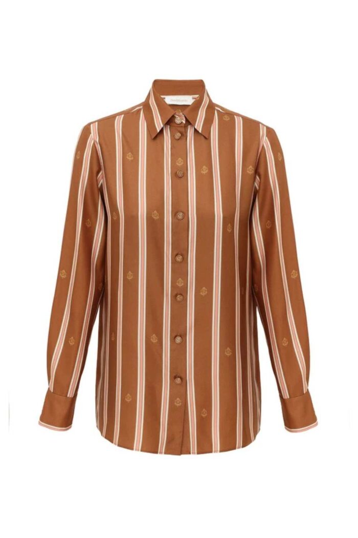 Zimmermann Emblem Relaxed Shirt