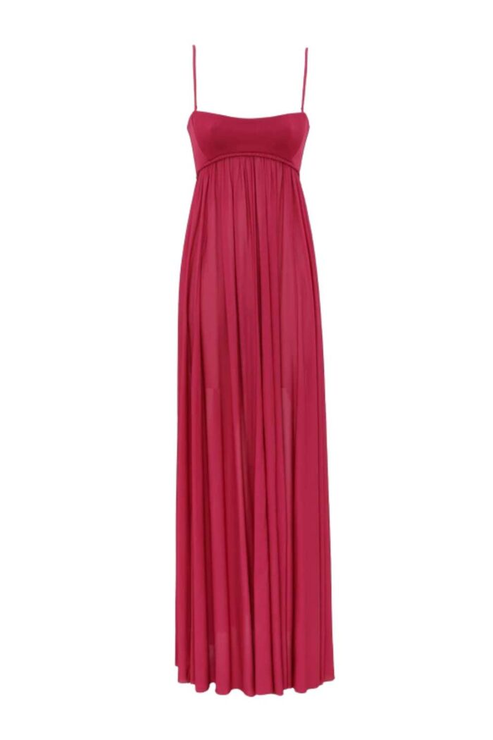 Zimmermann Luna Jersey Bandeau Gown