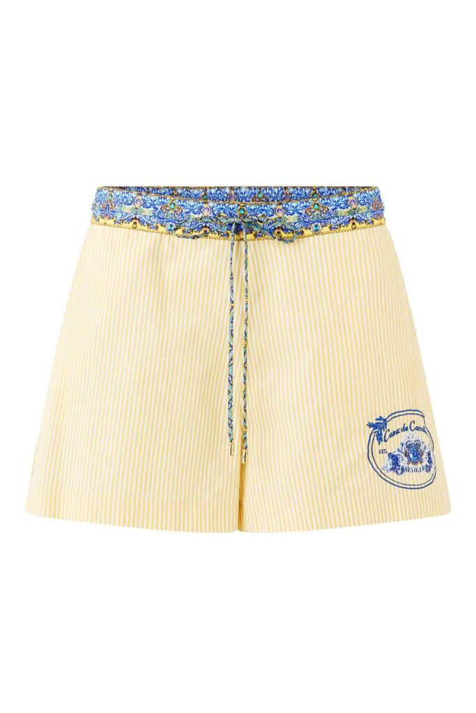 CAMILLA Boxer Short BENEATH ANDALUSIAN SUN ghost