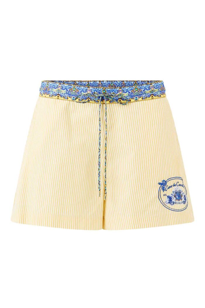 CAMILLA Boxer Short BENEATH ANDALUSIAN SUN ghost