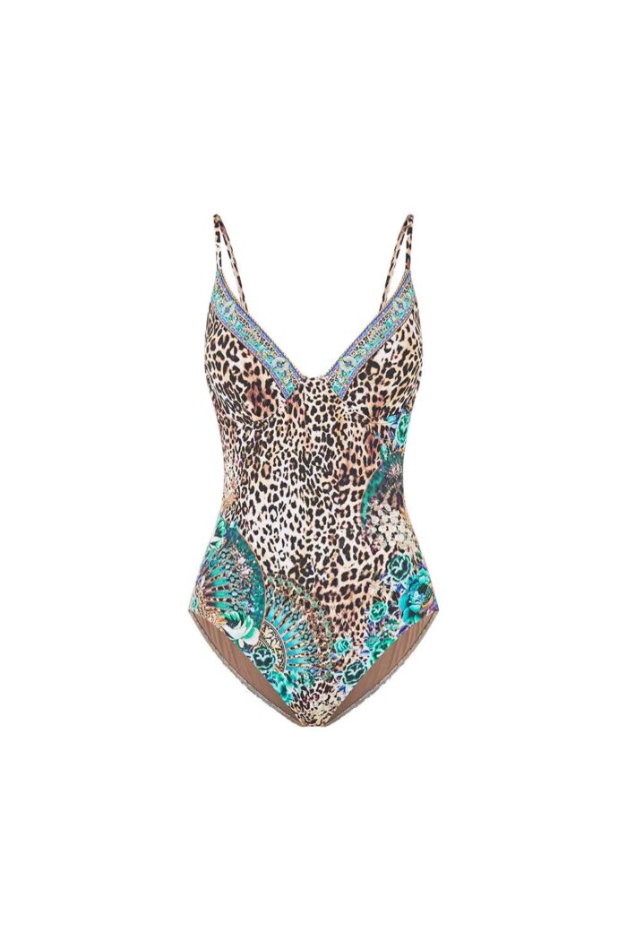 Camilla Soft High Tri Underwire Onepiece FLAMENCO EUPHORIA ghost