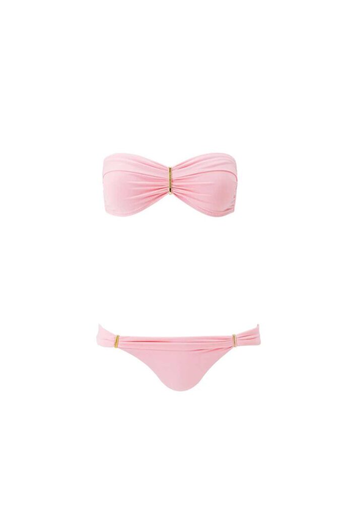Melissa Odabash Positano bikini set rose ghost