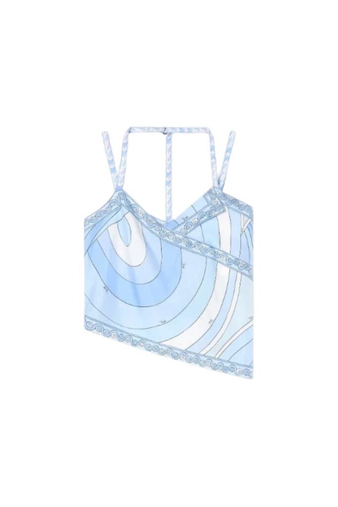 PUCCI Angoli Top Pale Blue