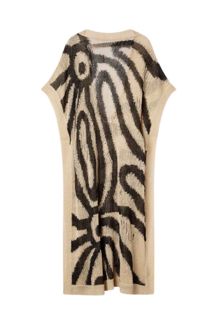Pucci Kaftan Linen Marmo ghost
