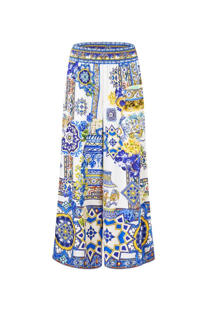 CAMILLA Cropped Wide Leg Pant ghostESPANA NIRVANA