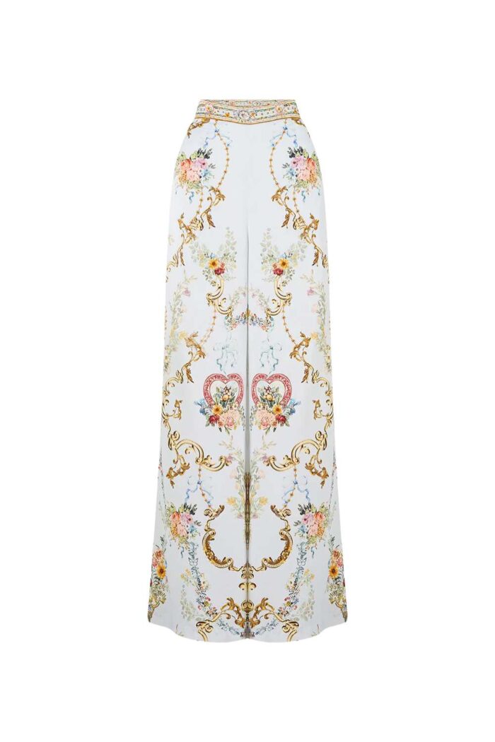 CAMILLA Minimal Wide Leg Pant SEVILLE SWEETHEART GHOST