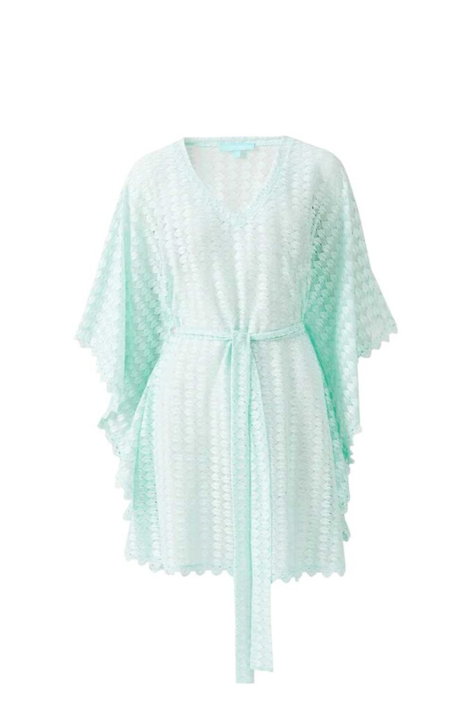 Melissa Odabash Petra Kaftan Mint ghost