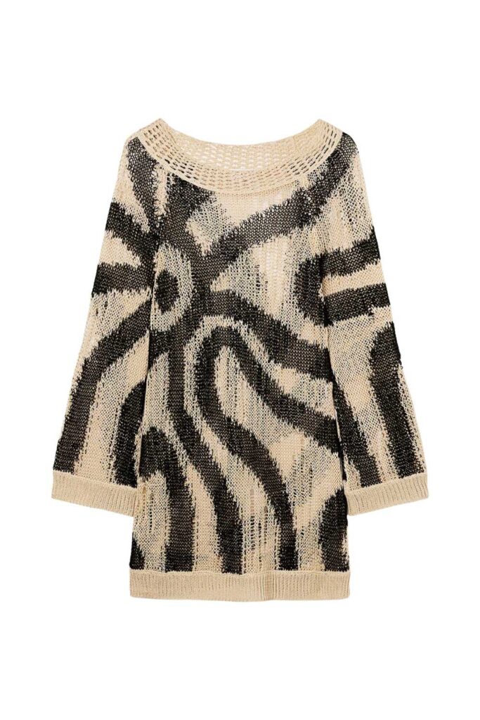 Pucci Mini Dress Linen Marmo ghost