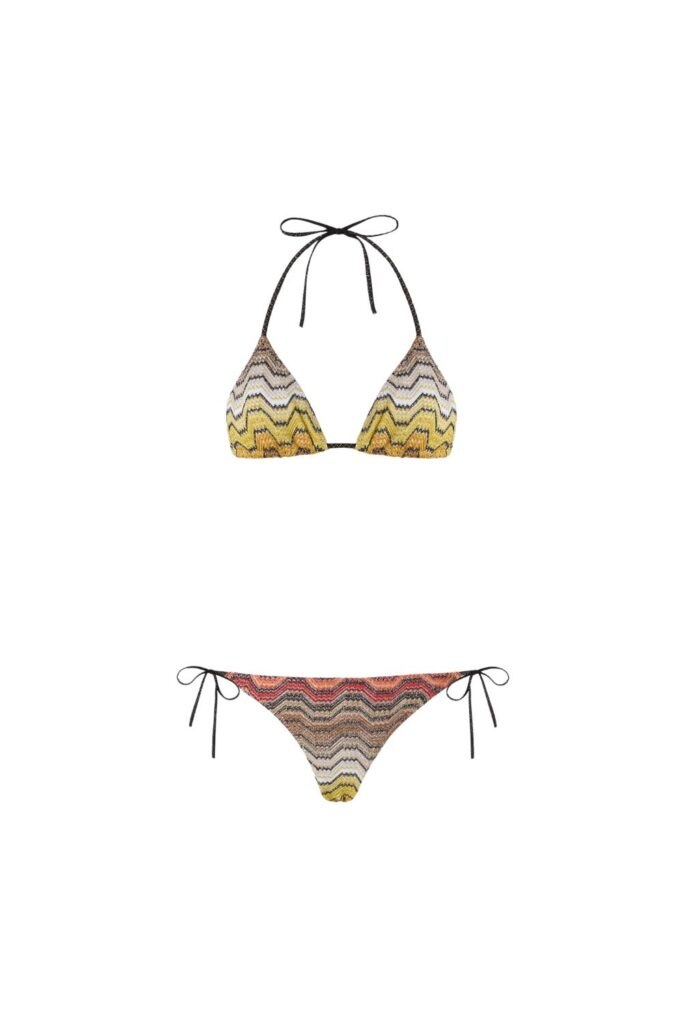MISSONI Bikini Multi Greek Motif ghost