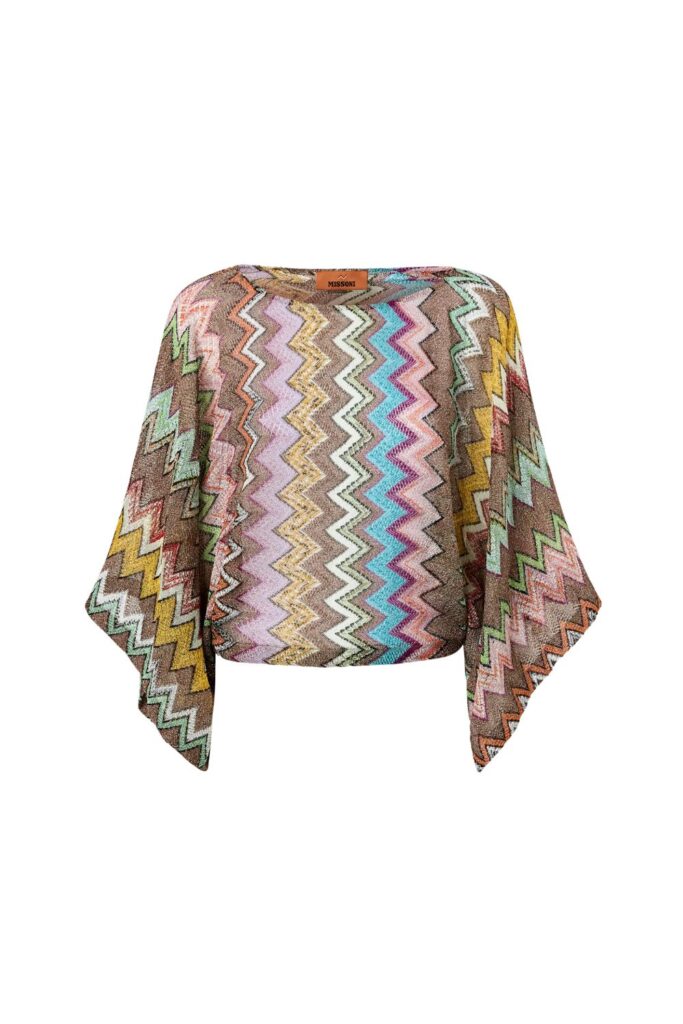 Missoni Top Macro Zig Zag ghost
