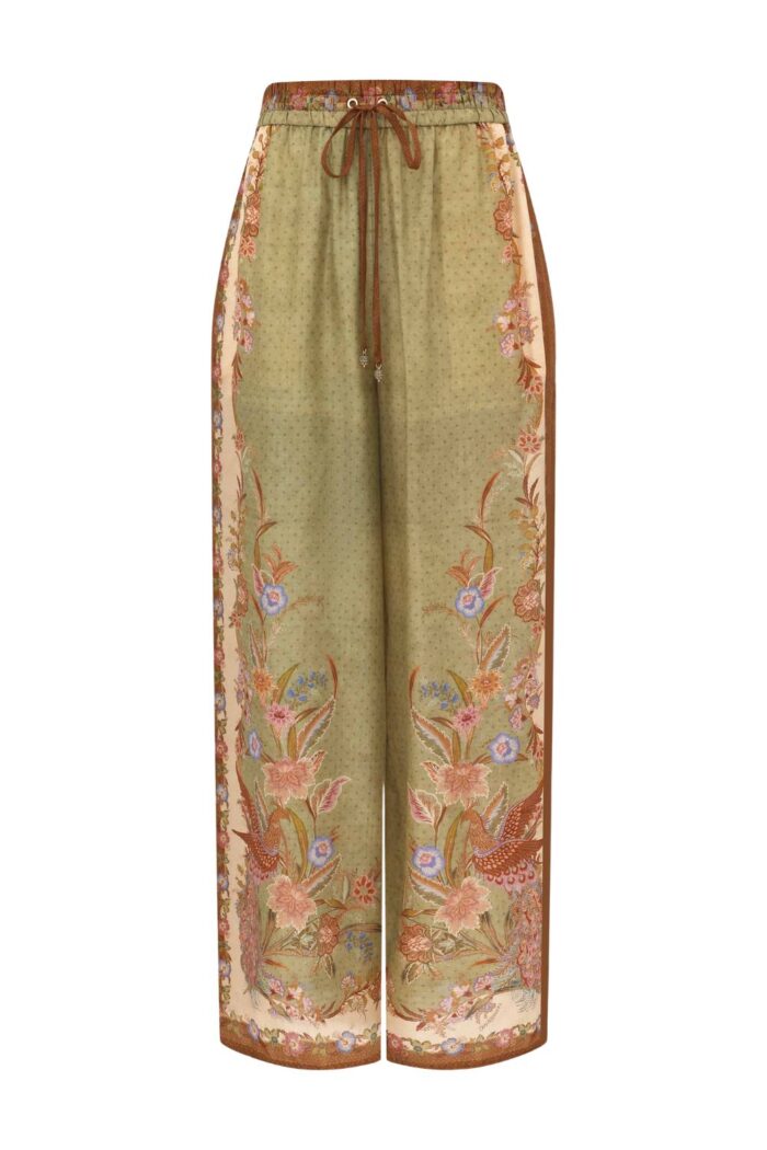 Zimmermann Indra Relaxed Pant ghost
