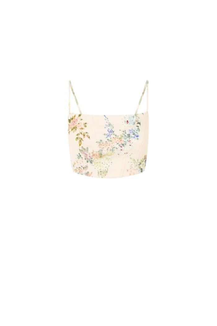 Camilla Crop Top Set MIDSUMMER MASTERPIECE ghost