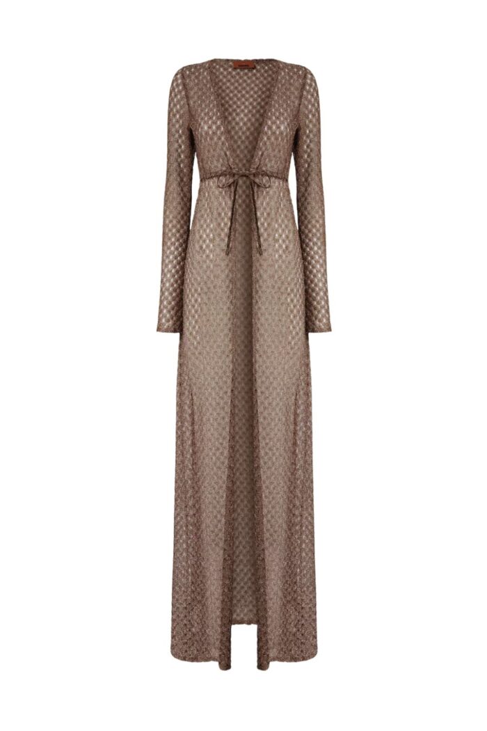 MISSONI Long Cardigan Brown Soiree ghost